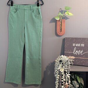 Halara Flex High waisted Pockets casual bootcut jeans Lush Denim color